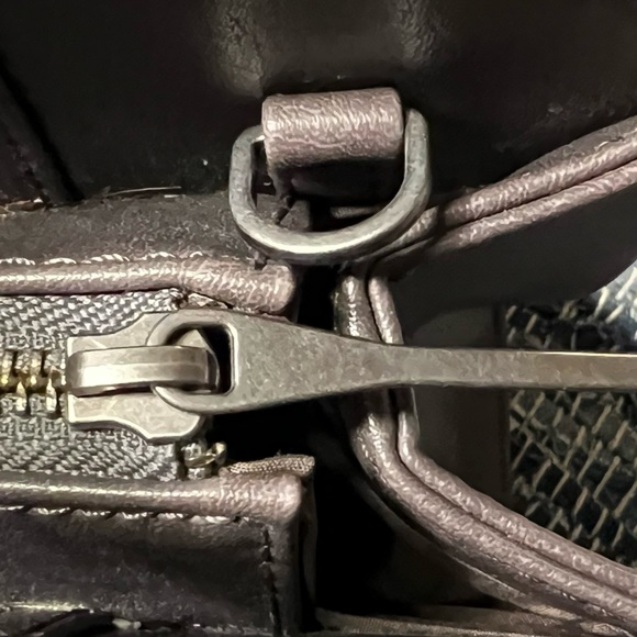 MATT & NAT gray vegan tote bag purse - Picture 6 of 7